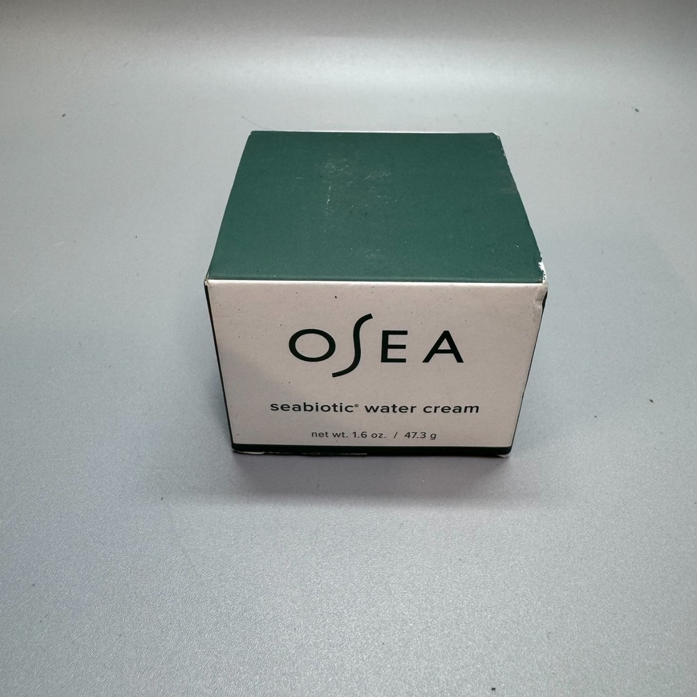 Osea Seabiotic Water Cream 72 Hour Hydrating Moisturizer Seaweed New‎ In Box